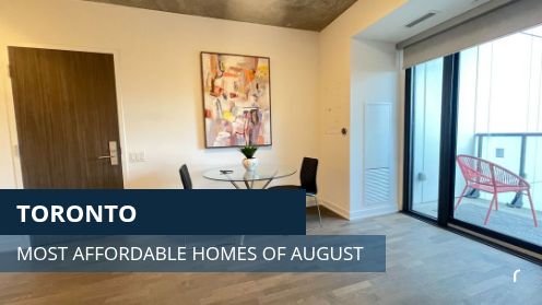 Toronto – Most Affordable Homes of August 2026